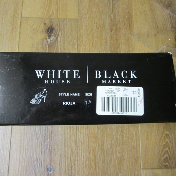 WHITE HOUSE/BLACK MARKET HEELED SANDALS - Picture 6 of 6